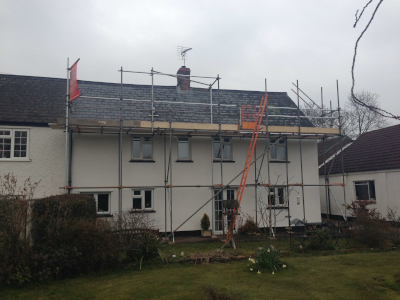 parker scaffold domestic client scaffolding