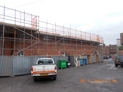 parker scaffold scaffolding building site